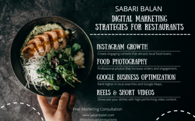 Top 7 Digital Marketing Tips for Restaurants in Coimbatore